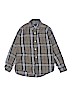 Gap Kids 100% Cotton Green Long Sleeve Button-Down Shirt Size M (youth) - photo 1