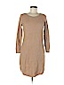 Ann Taylor LOFT Tan Casual Dress Size M (petite) - photo 1