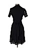 Diane von Furstenberg 100% Cotton Black Casual Dress Size 4 - photo 2