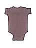 Rabbit Skins 100% Cotton Brown Short Sleeve Onesie 3-6 MO / 6 MO - photo 2