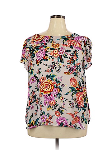 PREMISE Short Sleeve Blouse (view 1)