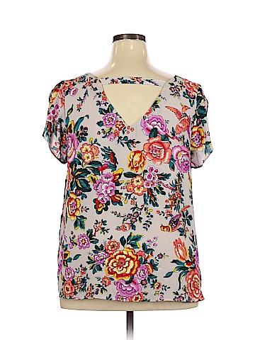 PREMISE Short Sleeve Blouse (view 2)