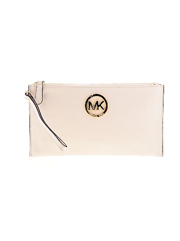 MICHAEL Michael Kors Leather Wristlet (view 1)