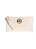 MICHAEL Michael Kors White Leather Wristlet One size - photo 1
