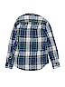 Crewcuts 100% Cotton Blue Long Sleeve Button-Down Shirt Size 12 - photo 2