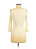 Ann Taylor 100% Cotton Ivory 3/4 Sleeve Top Size XS (petite) - photo 2