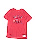 Nike 100% Polyester Graphic Red Active T-Shirt Size L (youth) - photo 1