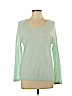 Ann Taylor LOFT 100% Cotton Green Pullover Sweater Size L (petite) - photo 1