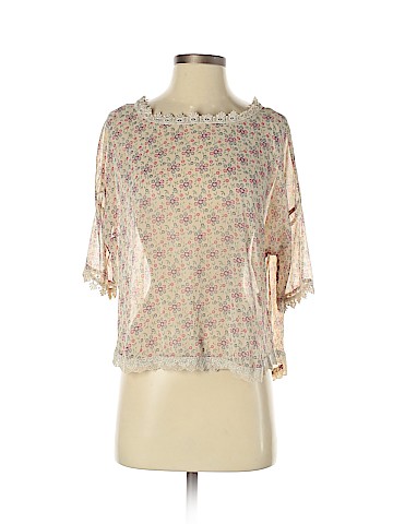 Free People Short Sleeve Blouse (view 1)