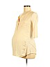 A Pea in the Pod Tan 3/4 Sleeve Blouse Size S - photo 1