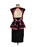 Alice + Olivia 100% Silk Black Cocktail Dress Size 4 - photo 2