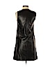 Lisa Perry 100% Leather Black Casual Dress Size 2 - photo 2