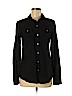 Banana Republic Black Long Sleeve Button-Down Shirt Size 6 - photo 1