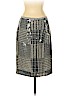 Tory Burch 100% Polyester Gray Casual Skirt Size 2 - photo 2