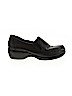 Easy Spirit 100% Leather Black Flats Size 8 - photo 1