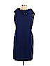 Tahari Blue Casual Dress Size 12 (petite) - photo 1
