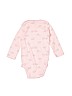 Carter's 100% Cotton Pink Long Sleeve Onesie 6-9 MO / 9 MO - photo 2