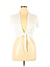 Apt. 9 100% Cotton White Cardigan Size XL (petite) - photo 1