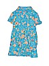Baby Gap 100% Rayon Floral Blue Dress Size 3Y - photo 1