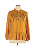 NY&C Orange Long Sleeve Blouse Size XL - photo 1