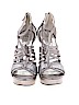 Guess Silver Heels Size 9 - photo 2