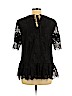 Juicy Couture Black Short Sleeve Blouse Size 12 - photo 2