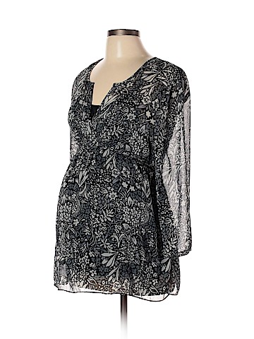 Oh Baby By Motherhood 3/4 Sleeve Blouse (view 1)