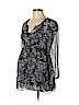 Oh Baby By Motherhood 100% Polyester Blue 3/4 Sleeve Blouse Size L - photo 1