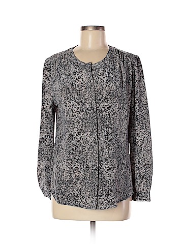 Cynthia Rowley TJX Long Sleeve Silk Top (view 1)