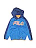 Fila 100% Polyester Blue Pullover Hoodie Size 6 - photo 1