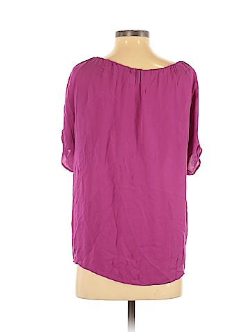 Joie Short Sleeve Silk Top (view 2)