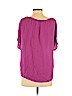 Joie 100% Silk Purple Short Sleeve Silk Top Size S - photo 2