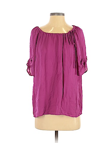 Joie Short Sleeve Silk Top (view 1)