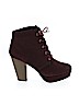 Mossimo Supply Co. Burgundy Ankle Boots Size 10 - photo 1