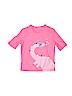 Carter's Pink Rash Guard Size 7 - photo 1