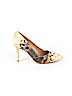 Elaine Turner 100% Leather Tan Heels Size 6 - photo 1