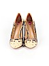 Elaine Turner 100% Leather Tan Heels Size 6 - photo 2