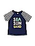 Cat & Jack Blue Rash Guard Size 12 - photo 1