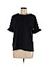 Rachel Parcell Black Short Sleeve Top Size M - photo 1