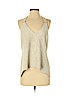 BCBGMAXAZRIA Tan Sleeveless Blouse Size S - photo 1