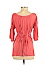 Motherhood Orange Short Sleeve Top Size M - photo 2