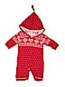 Hanna Andersson 100% Cotton Red Long Sleeve Outfit Size 60 cm / US 3-6 MO - photo 1