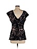 Diane von Furstenberg 100% Silk Black Sleeveless Silk Top Size M - photo 2