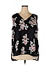 Lane Bryant 100% Polyester Black Sleeveless Blouse Size 20 - photo 1