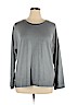 Kenneth Cole New York Gray Long Sleeve Top Size XL - photo 1