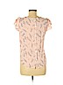 Ann Taylor LOFT 100% Viscose Pink Short Sleeve Blouse Size M (petite) - photo 2