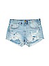 American Eagle Outfitters 100% Cotton Blue Denim Shorts Size 4 - photo 1