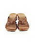 White Mt. 100% Leather Brown Wedges Size 6 - photo 2