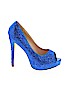 Lauren Lorraine Blue Heels Size 8 - photo 1