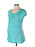Mommy & Me 100% Cotton Blue Short Sleeve Henley Size L - photo 1